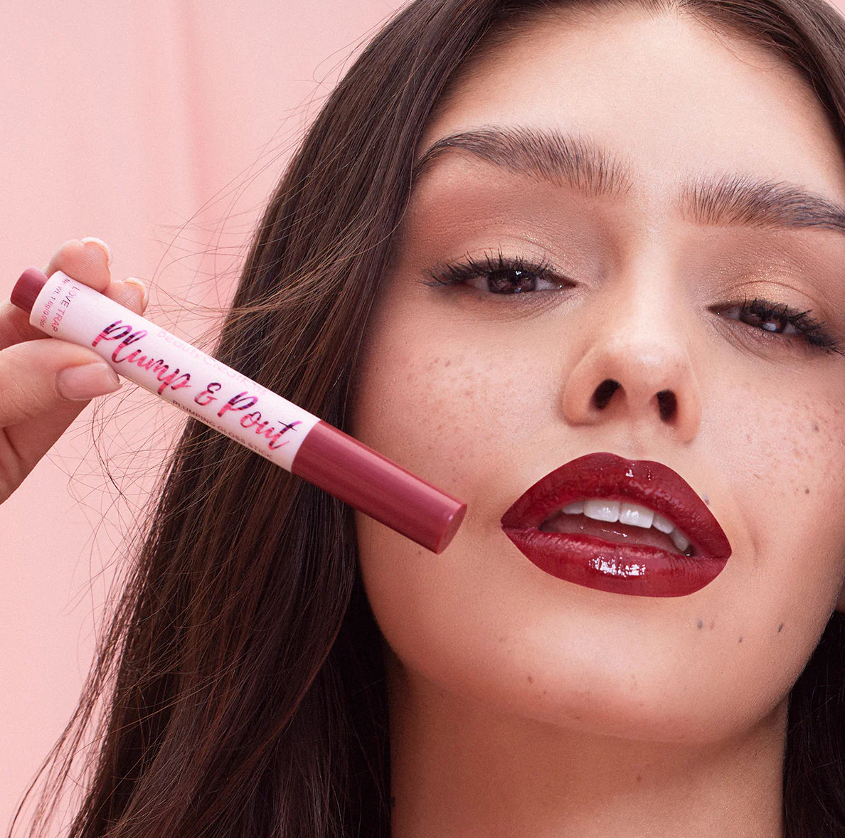 PLUMP & POUT PLUMPING GLOSS STICK “DREAM GIRL PINK”