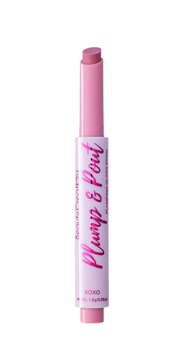 PLUMP & POUT PLUMPING GLOSS STICK “XOXO MUTED SOFT PINK”