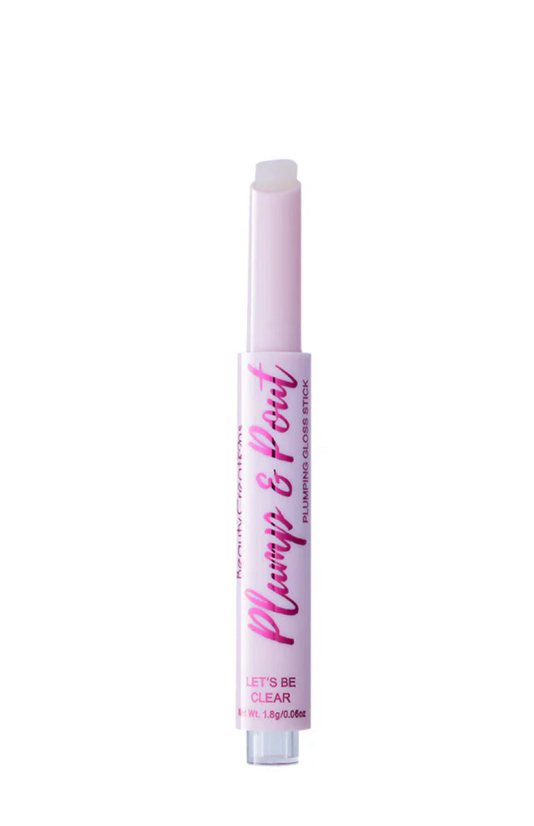 PLUMP & POUT PLUMPING GLOSS STICK “Lets Be Clear”