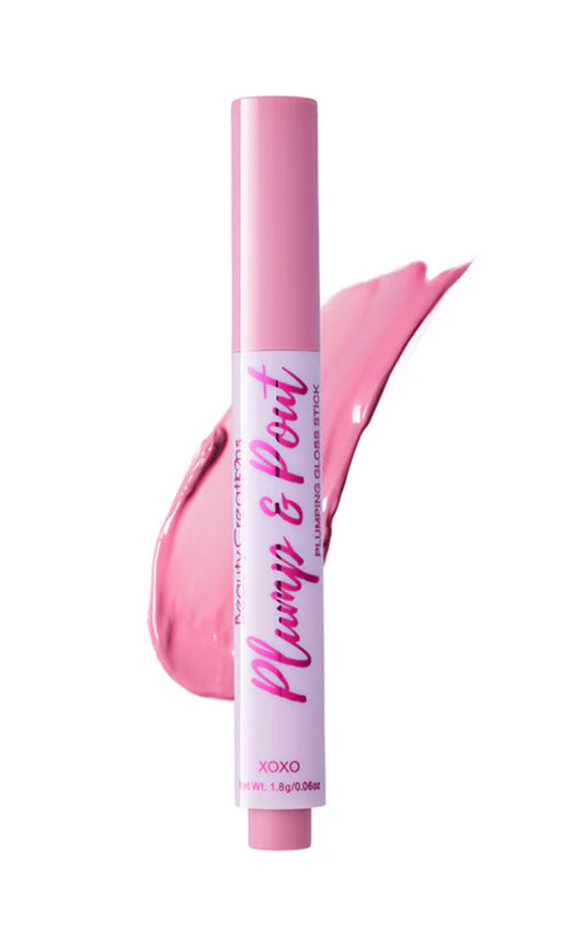 PLUMP & POUT PLUMPING GLOSS STICK “XOXO MUTED SOFT PINK”