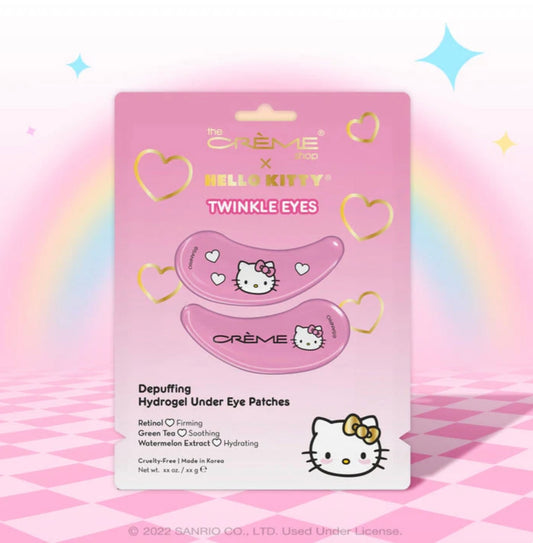The Crème Shop x Hello Kitty Twinkle Eyes Depuffing Hydrogel Under Eye Patches