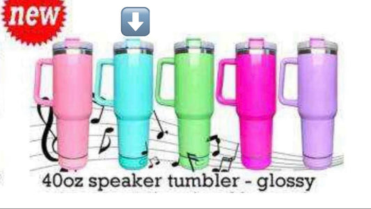 Speaker Tumbler TEAL